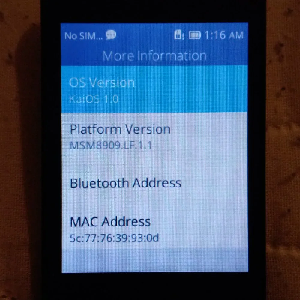 Alcatel Flip Phone